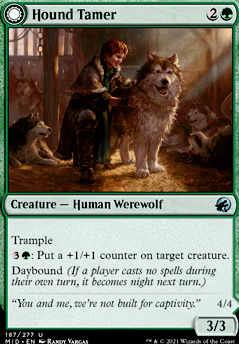 Hound Tamer feature for Werewolf Raid - Tovolar Commander Werewolf Tribal