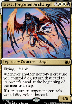 Commander: Liesa, Forgotten Archangel