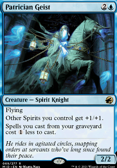Patrician Geist feature for Monoblue Spirits [Budget/Casual]