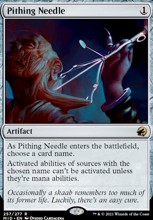 Featured card: Pithing Needle
