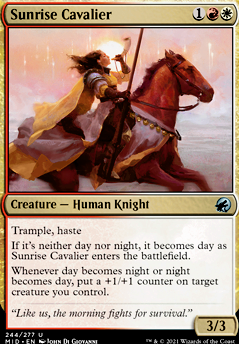 Featured card: Sunrise Cavalier