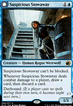Featured card: Suspicious Stowaway