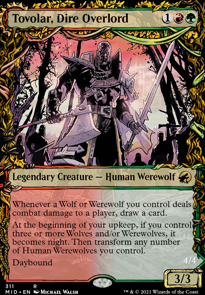 Tovolar, Dire Overlord feature for Tovolar, Wolf-Pack - EDH