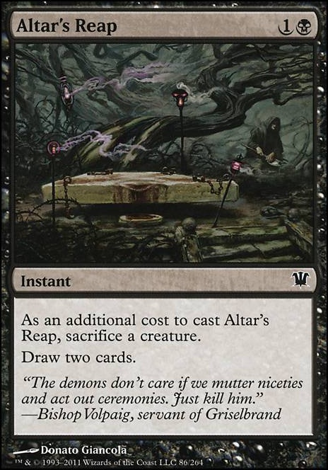 Featured card: Altar's Reap
