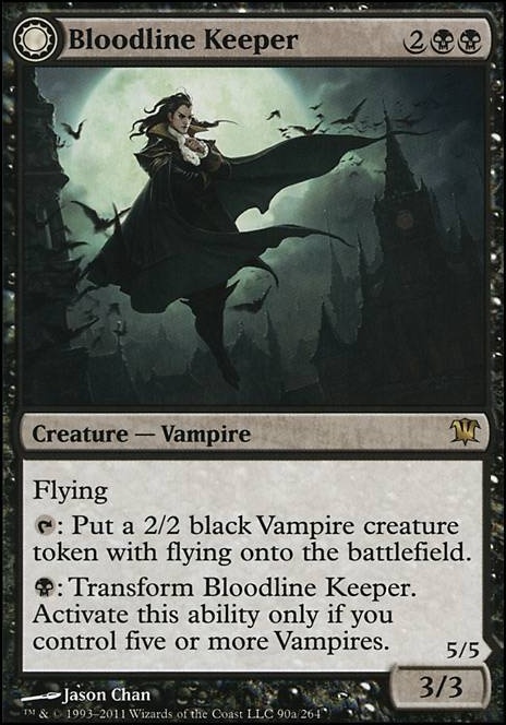 Bloodline Keeper feature for Dimir Midrange Vamps