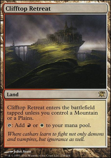 Featured card: Clifftop Retreat