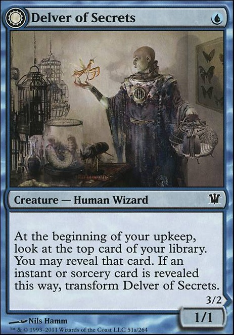 Delver of Secrets feature for UR Prowess