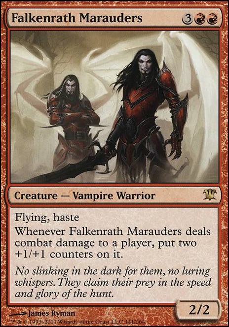 Falkenrath Marauders feature for Cold Eyes, Warm Hearts