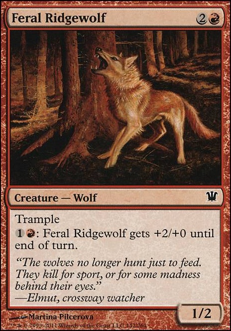 Featured card: Feral Ridgewolf
