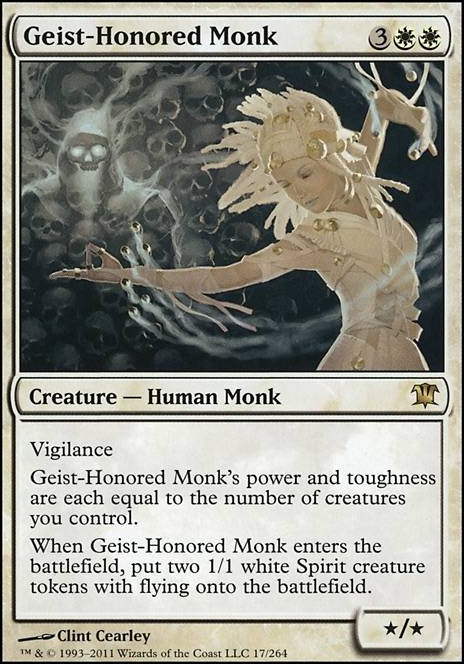 Featured card: Geist-Honored Monk