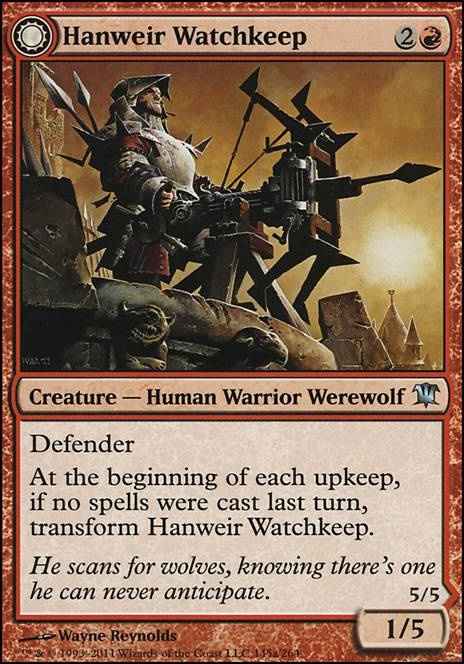 Featured card: Hanweir Watchkeep