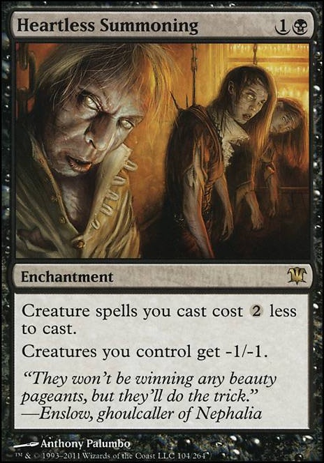 Heartless Summoning feature for Modern Grixis Heartless Summoning