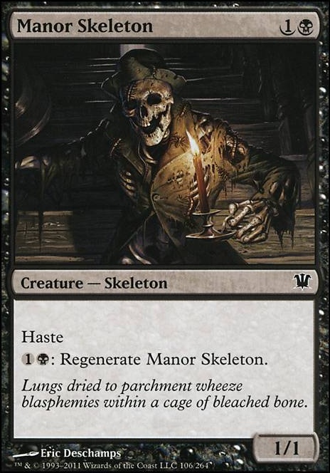 Featured card: Manor Skeleton