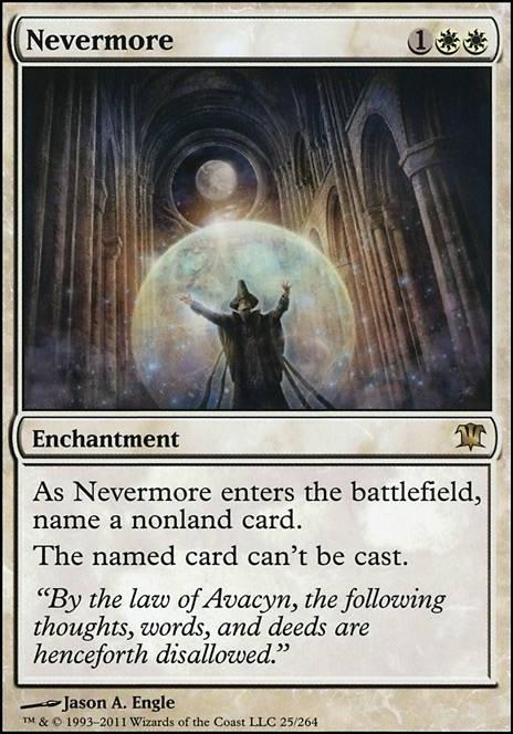 Featured card: Nevermore