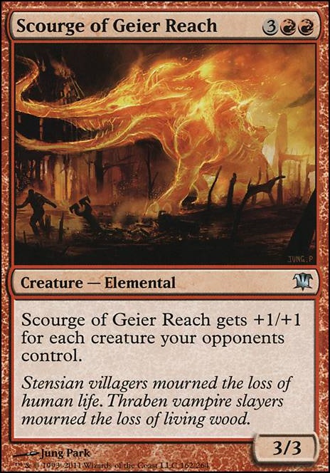 Featured card: Scourge of Geier Reach
