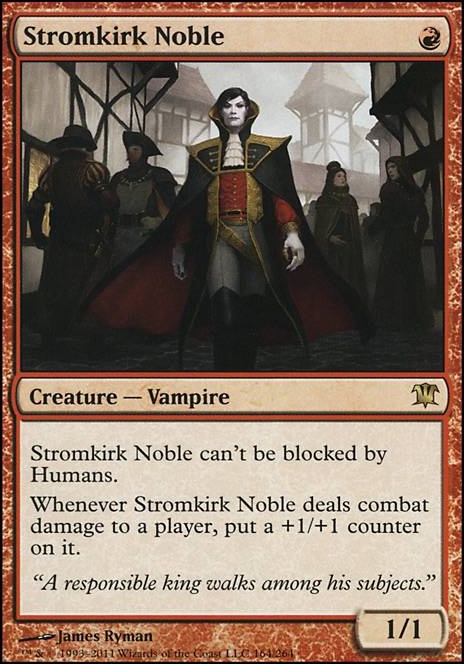Stromkirk Noble feature for Red/Black Vampire (need help)