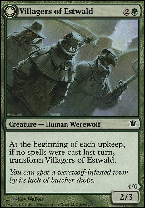Villagers of Estwald feature for Mtg and Bloodborne