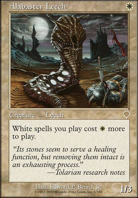 Alabaster Leech feature for Old School Magic