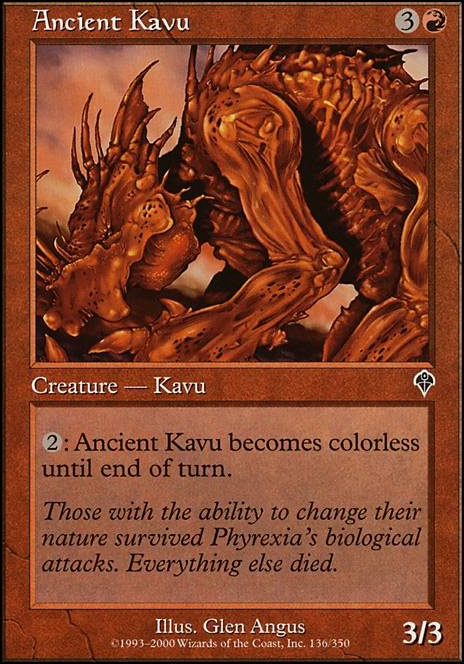 Featured card: Ancient Kavu