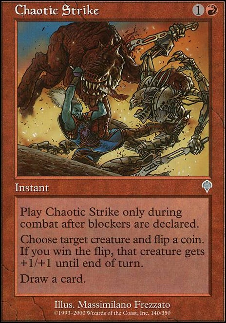 Featured card: Chaotic Strike