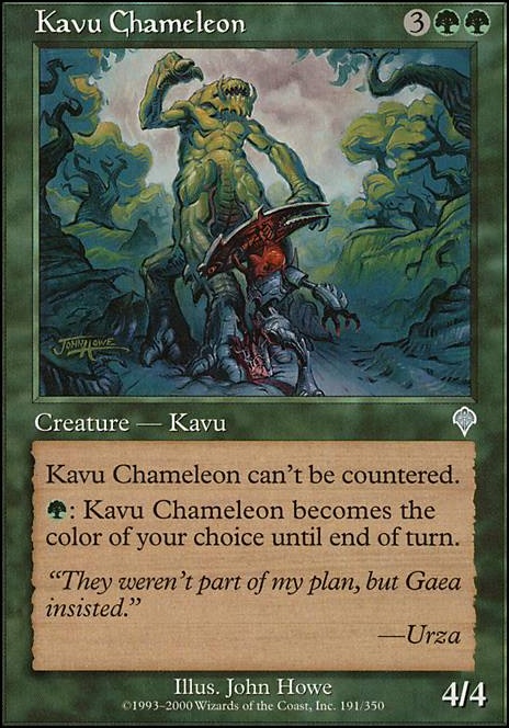 Featured card: Kavu Chameleon