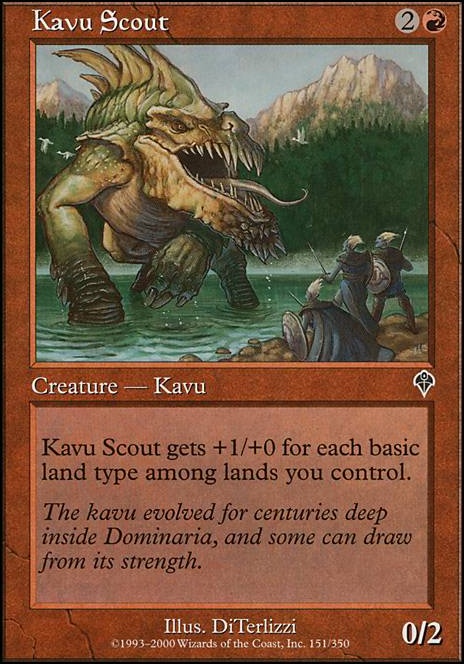 Featured card: Kavu Scout