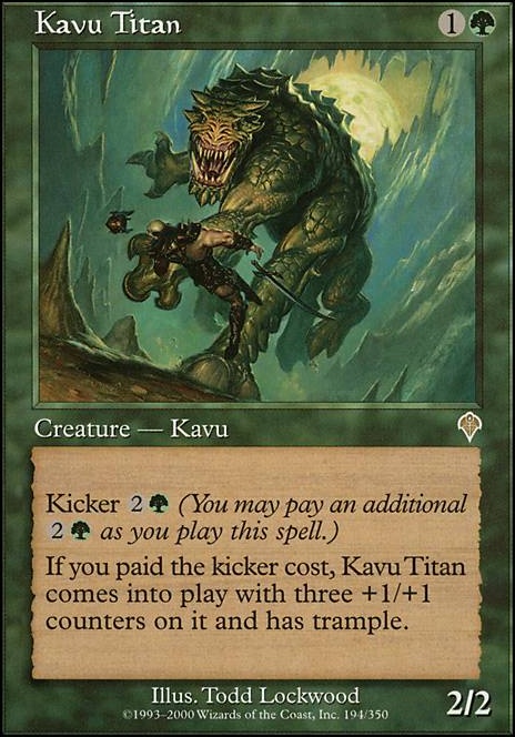 Featured card: Kavu Titan