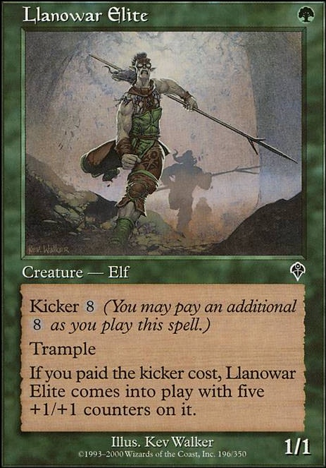 Featured card: Llanowar Elite