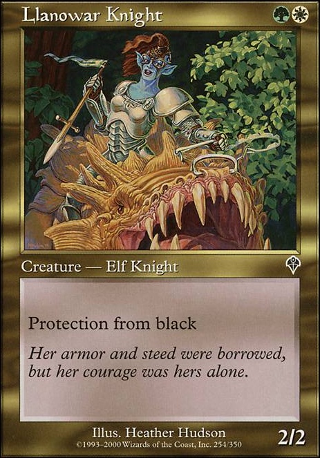 Featured card: Llanowar Knight