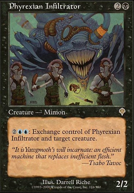 Phyrexian Infiltrator feature for Dimir Donation