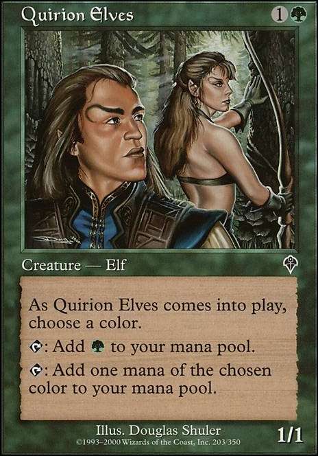 Featured card: Quirion Elves