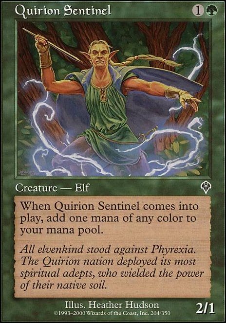 Featured card: Quirion Sentinel