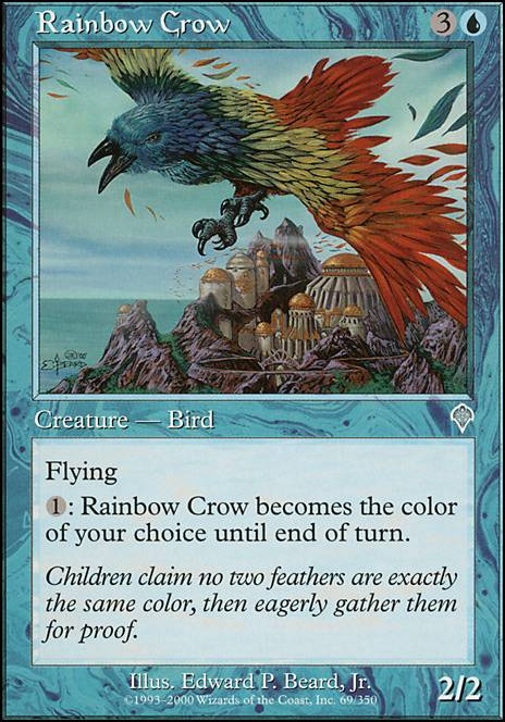 Featured card: Rainbow Crow