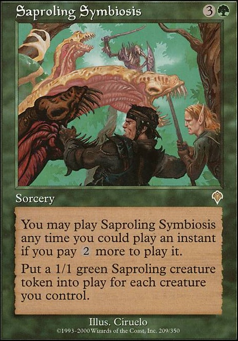 Featured card: Saproling Symbiosis