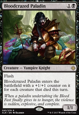 Bloodcrazed Paladin feature for Vampire: The Dark Ages