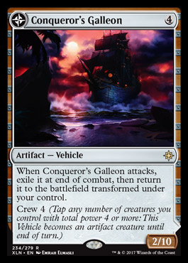 Featured card: Conqueror's Galleon