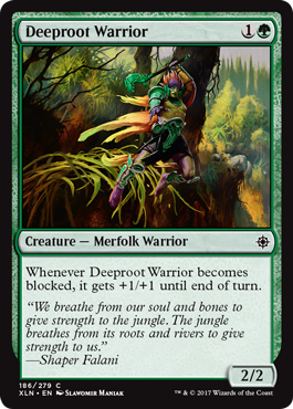 Featured card: Deeproot Warrior