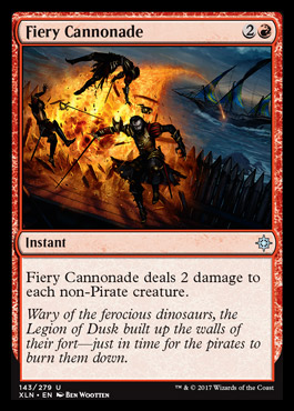 Featured card: Fiery Cannonade