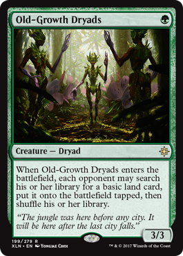 Featured card: Old-Growth Dryads
