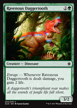 Featured card: Ravenous Daggertooth