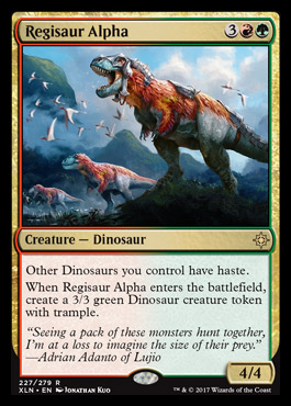 Featured card: Regisaur Alpha