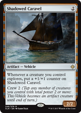 Featured card: Shadowed Caravel