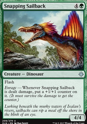 Snapping Sailback feature for RG Ixilan Prerelease Winner