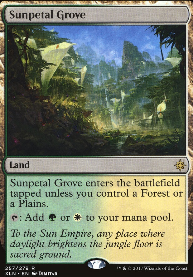 Featured card: Sunpetal Grove