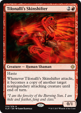 Featured card: Tilonalli's Skinshifter