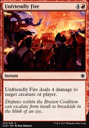 Featured card: Unfriendly Fire
