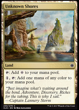 Unknown Shores feature for Ixalan Prerelease Winner 09-23-2017