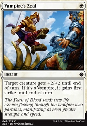Featured card: Vampire's Zeal
