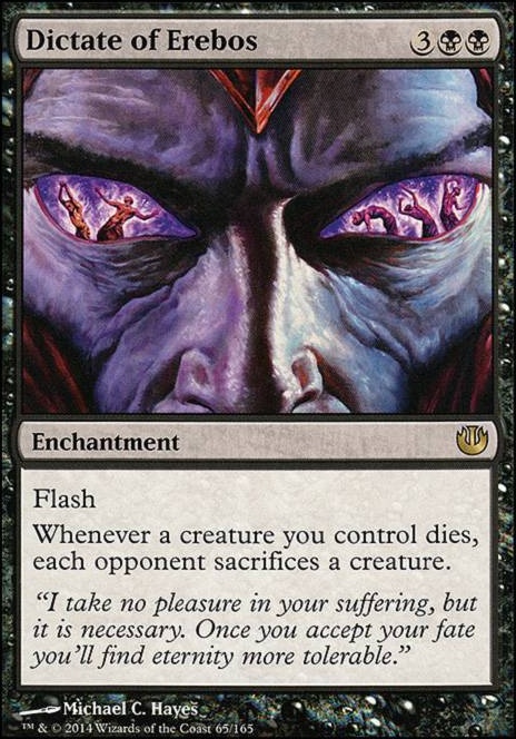 Featured card: Dictate of Erebos