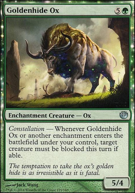 Featured card: Goldenhide Ox